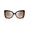 Tom Ford - Gianna Sunglasses - Butterfly Acetate Sunglasses - Havana Brown - FT0609 - Sunglasses - Tom Ford Eyewear - Avvenice