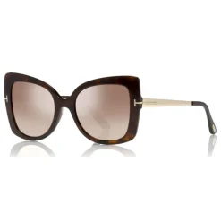 Tom Ford - Gianna Sunglasses - Butterfly Acetate Sunglasses - Havana Brown - FT0609 - Sunglasses - Tom Ford Eyewear - Avvenice