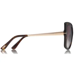 Tom Ford - Gianna Sunglasses - Butterfly Acetate Sunglasses - Havana - FT0609 - Sunglasses - Tom Ford Eyewear - Avvenice