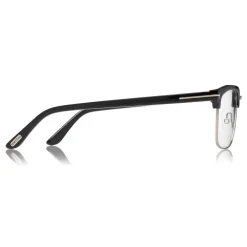 Tom Ford - Half-Rim Optical Glasses - Half-Rim Optical Glasses - Black - FT5504 – Optical Glasses - Tom Ford Eyewear - Avvenice