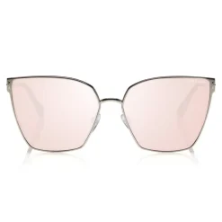 Tom Ford - Helena Sunglasses - Square Acetate Sunglasses - FT0653 - Pink - Tom Ford Eyewear - Avvenice