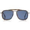 Tom Ford - Huck Sunglasses - Navigator Style Sunglasses - Blonde Havana - FT0665 - Sunglasses - Tom Ford Eyewear - Avvenice