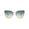 Tom Ford - Ingrid Sunglasses - Cat-Eye Metal Sunglasses - Rose Gold Grey - FT0652 - Sunglasses - Tom Ford Eyewear - Avvenice