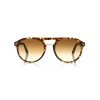 Tom Ford - Ivan Sunglasses - Round Acetate Sunglasses - Havana - FT0675 - Sunglasses - Tom Ford Eyewear - Avvenice