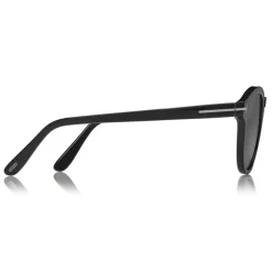 Tom Ford - Jameson Sunglasses - Round Acetate Sunglasses - Black - FT0752-N - Sunglasses - Tom Ford Eyewear - Avvenice