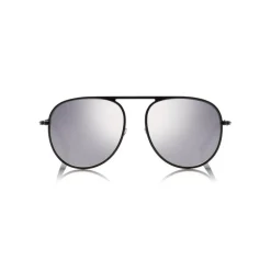 Tom Ford - Jason Sunglasses - Pilot Style Sunglasses - Black - FT0621 - Sunglasses - Tom Ford Eyewear - Avvenice