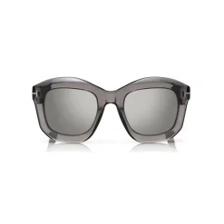 Tom Ford - Julia Sunglasses - Square Acetate Sunglasses - Grey - FT0582 - Sunglasses - Tom Ford Eyewear - Avvenice