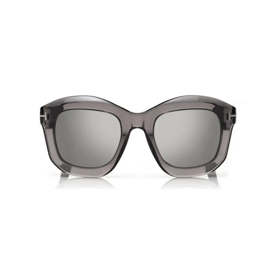 Tom Ford - Julia Sunglasses - Square Acetate Sunglasses - Grey - FT0582 - Sunglasses - Tom Ford Eyewear - Avvenice