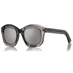 Tom Ford - Julia Sunglasses - Square Acetate Sunglasses - Grey - FT0582 - Sunglasses - Tom Ford Eyewear - Avvenice