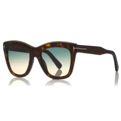 Tom Ford - Julie Sunglasses - Square Acetate Sunglasses - Havana - FT0685 - Sunglasses - Tom Ford Eyewear - Avvenice