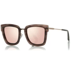 Tom Ford - Lara Sunglasses - Square Acetate Sunglasses - Havana - FT0573 - Sunglasses - Tom Ford Eyewear - Avvenice