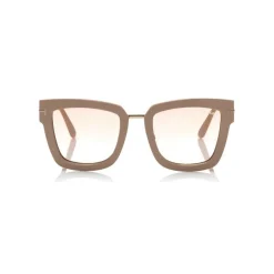 Tom Ford - Lara Sunglasses - Square Acetate Sunglasses - Rose - FT0573 - Sunglasses - Tom Ford Eyewear - Avvenice