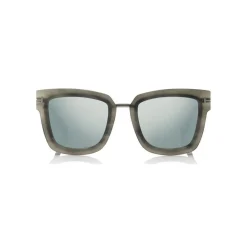 Tom Ford - Lara Sunglasses - Square Acetate Sunglasses - Grey Silver - FT0573 - Sunglasses - Tom Ford Eyewear - Avvenice