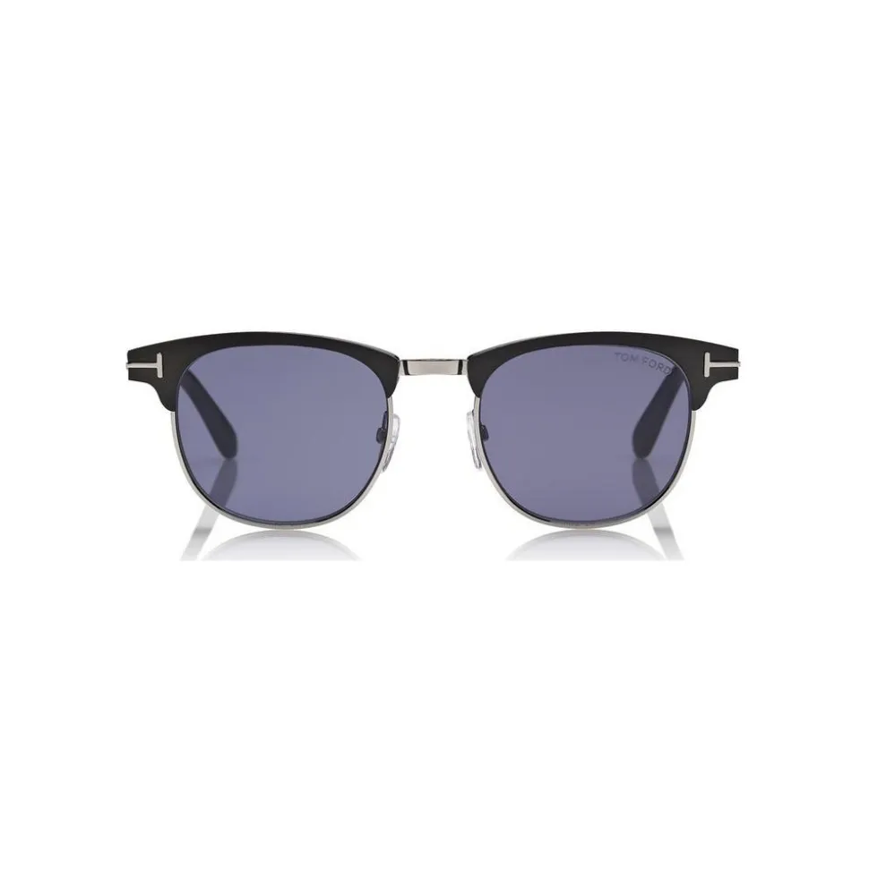 Tom Ford - Laurent Sunglasses - Square Sunglasses - Black Blue - FT0623 - Sunglasses - Tom Ford Eyewear - Avvenice