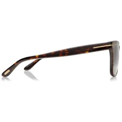 Tom Ford - Leo Polarized Sunglasses - Square Sunglasses - Havana - FT0336P - Sunglasses - Tom Ford Eyewear - Avvenice