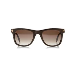 Tom Ford - Leo Square Sunglasses - Square Acetate Sunglasses - Brown Wood - FT0336 - Sunglasses - Tom Ford Eyewear - Avvenice