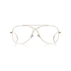 Tom Ford - Metal Criss Cross Aviators Optical Glasses - Pilot Shape - Rose Gold - FT5531 - Optical Glasses - Tom Ford Eyewear - Avvenice