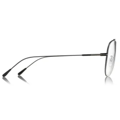 Tom Ford - Metal Criss Cross Aviators Optical Glasses - Pilot Shape - Black - FT5531 - Optical Glasses - Tom Ford Eyewear - Avvenice