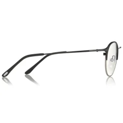 Tom Ford - Metal Optical Sunglasses - Round Optical Glasses - Black Silver - FT5541-B - Optical Sunglasses - Tom Ford Eyewear - Avvenice