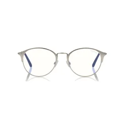 Tom Ford - Metal Optical Sunglasses - Round Optical Glasses - Palladium - FT5541-B - Optical Sunglasses - Tom Ford Eyewear - Avvenice