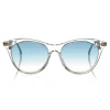 Tom Ford - Micaela Sunglasses - Cat Eye Acetate Sunglasses - FT0662 - Transparent - Tom Ford Eyewear - Avvenice