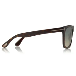 Tom Ford - Morgan Sunglasses - Squared Acetate Sunglasses - Havana - FT0513 - Sunglasses - Tom Ford Eyewear - Avvenice