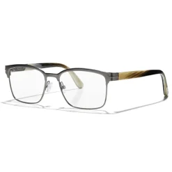 Tom Ford - Optical Frame Sunglasses - Square Metal Sunglasses - Gunmetal - FT5323 - Sunglasses - Tom Ford Eyewear - Avvenice