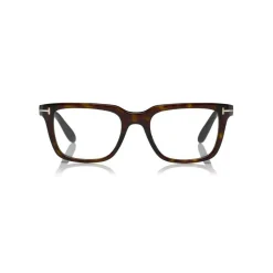 Tom Ford - Optical Glasses - Square Acetate Glasses - Dark Havana - FT5304 - Optical Glasses - Tom Ford Eyewear - Avvenice