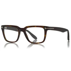 Tom Ford - Optical Glasses - Square Acetate Glasses - Dark Havana - FT5304 - Optical Glasses - Tom Ford Eyewear - Avvenice