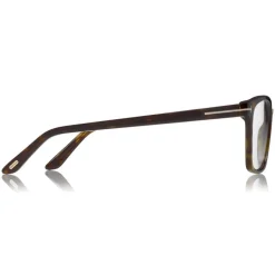 Tom Ford - Optical Glasses - Square Acetate Optical Glasses - Dark Havana - FT5523-B - Optical Glasses - Tom Ford Eyewear - Avvenice