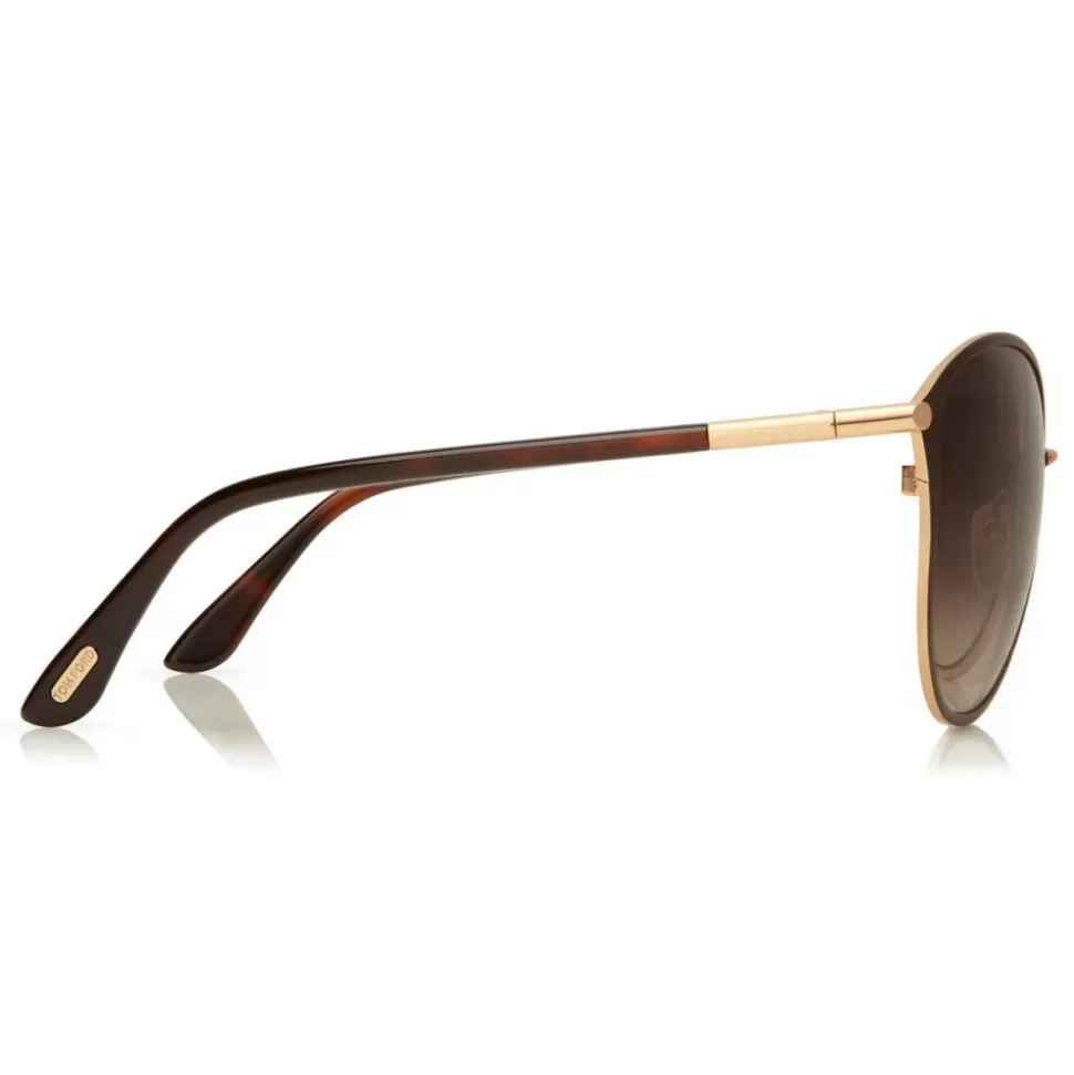 Tom Ford - Penelope Sunglasses - Aviator Sunglasses - Rose Gold - FT0320 - Sunglasses - Tom Ford Eyewear - Avvenice