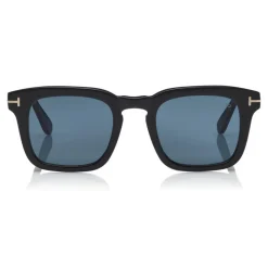 Tom Ford - Polarized Dax Sunglasses - Square Sunglasses - Black - FT0751-P - Sunglasses - Tom Ford Eyewear - Avvenice