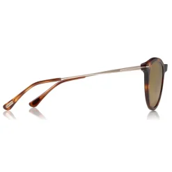 Tom Ford - Polarized Kellan Sunglasses - Round Style Sunglasses - Havana Green - FT0626-P - Sunglasses - Tom Ford Eyewear - Avvenice