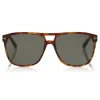 Tom Ford - Polarized Shelton Sunglasses - Square Sunglasses - Havana Smoke - FT0679-P - Sunglasses - Tom Ford Eyewear - Avvenice