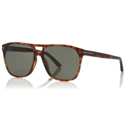 Tom Ford - Polarized Shelton Sunglasses - Square Sunglasses - Havana Smoke - FT0679-P - Sunglasses - Tom Ford Eyewear - Avvenice