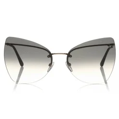 Tom Ford - Presley Sunglasses - Butterfly Acetate Sunglasses - FT0716 - Black - Tom Ford Eyewear - Avvenice