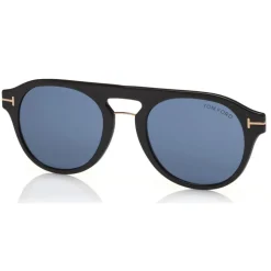 Tom Ford - Round Opticals Sunglasses - Round Optical Sunglasses - Black - FT5533-B - Sunglasses - Tom Ford Eyewear - Avvenice