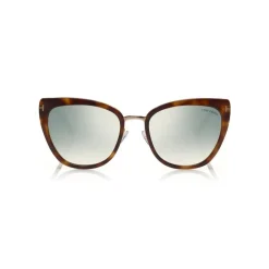 Tom Ford - Simona Sunglasses - Cat-Eye Acetate Sunglasses - Soft Havana - FT0717 - Sunglasses - Tom Ford Eyewear - Avvenice