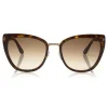 Tom Ford - Simona Sunglasses - Cat-Eye Acetate Sunglasses - Dark Havana - FT0717 - Sunglasses - Tom Ford Eyewear - Avvenice
