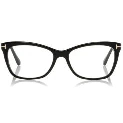Tom Ford - Slight Optical Glasses - Squared Butterfly Optical Glasses - Black - FT5353 - Optical Glasses - Tom Ford Eyewear - Avvenice
