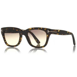 Tom Ford - Snowdon Sunglasses - Squared Acetate Sunglasses - Tortoise Havana - FT0237 - Sunglasses - Tom Ford Eyewear - Avvenice