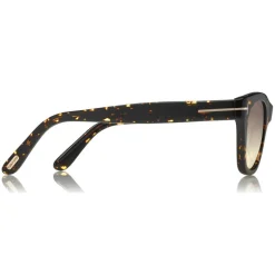 Tom Ford - Snowdon Sunglasses - Squared Acetate Sunglasses - Tortoise Havana - FT0237 - Sunglasses - Tom Ford Eyewear - Avvenice