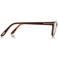 Tom Ford - Soft Round Optical Glasses - Round Acetate Optical Glasses - Brown - FT5207 - Optical Glasses - Tom Ford Eyewear - Avvenice