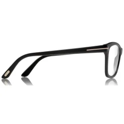 Tom Ford - Soft Square Optical Glasses - Squared Acetate Optical Glasses - Black - FT5424 - Optical Glasses - Tom Ford Eyewear - Avvenice