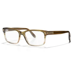 Tom Ford - Square Acetate Optical Frame - Dark Green - FT5313 - Optical Glasses - Tom Ford Eyewear - Avvenice