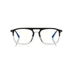 Tom Ford - Square Optical Glasses - Black Crystal - FT5588-B - Optical Glasses - Tom Ford Eyewear - Avvenice