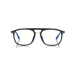 Tom Ford - Square Optical Glasses - Black - FT5588-B - Optical Glasses - Tom Ford Eyewear - Avvenice
