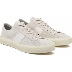 Tom Ford - Suede Low Top Sneakers - Tom Ford Exclusive Luxury Collection - Avvenice