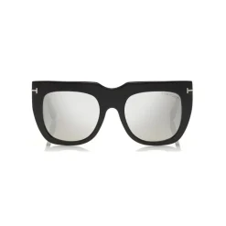 Tom Ford - Thea Sunglasses - Square Acetate Sunglasses - Black - FT0687 - Sunglasses - Tom Ford Eyewear - Avvenice