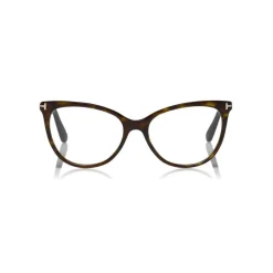 Tom Ford - Thin Cat-Eye Optical Glasses - Cat-Eye Optical Glasses - Dark Havana - FT5513 - Optical Glasses - Tom Ford Eyewear - Avvenice